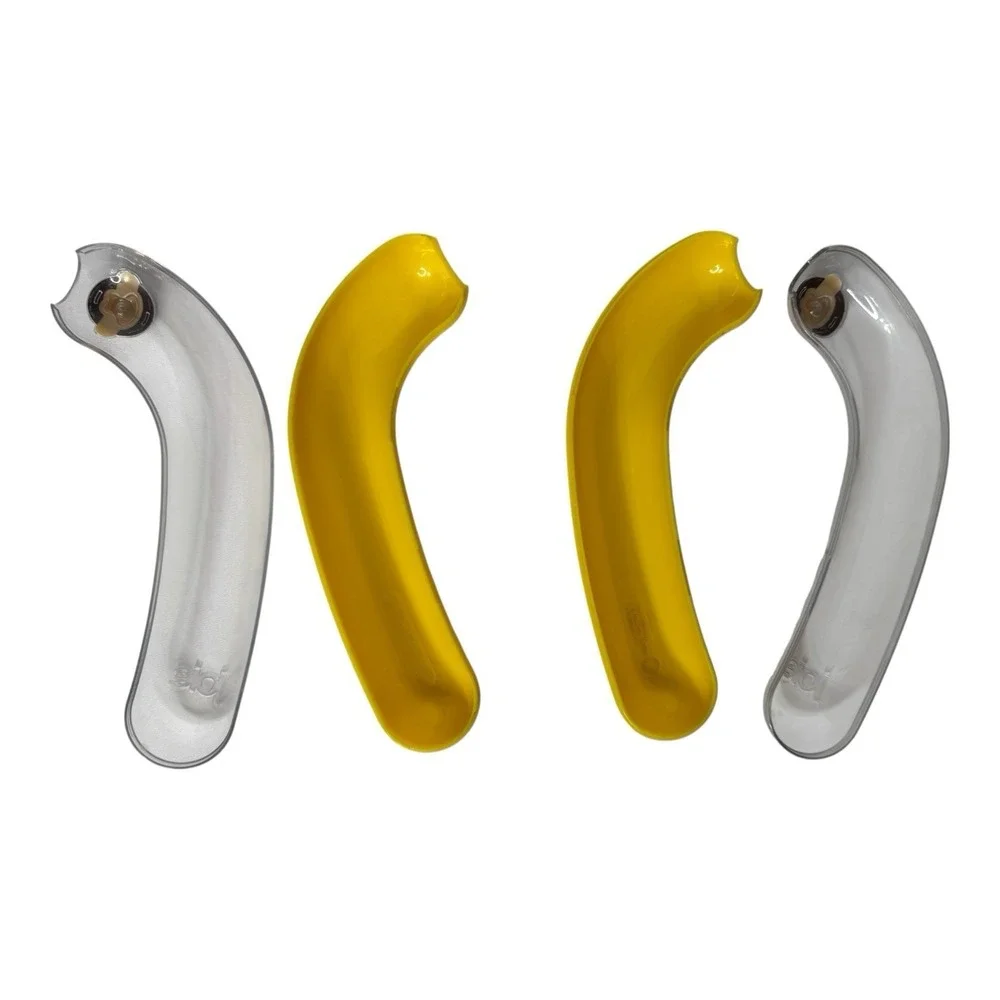Joie Monkey Banana Pod Storage School Lunch Container Set‎ of 2 Plastic